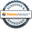 HomeAdvisor screened and approved seal