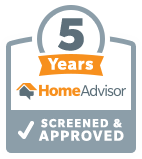 home advisor 5 years screened and approved