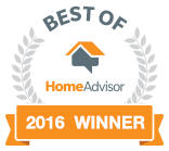 Best of HomeAdvisor - 2016 Winner