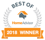 Best of HomeAdvisor - 2018 Winner